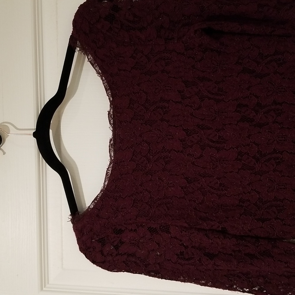 Aritzia t. Babaton Plum Rafael Long Sleeve Dress Size 2 - Picture 7 of 10